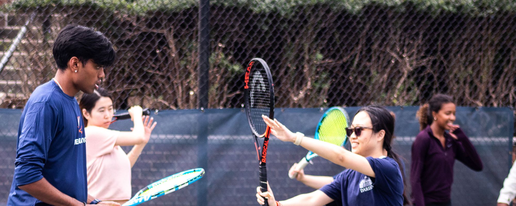 tennis and pickleball around grounds