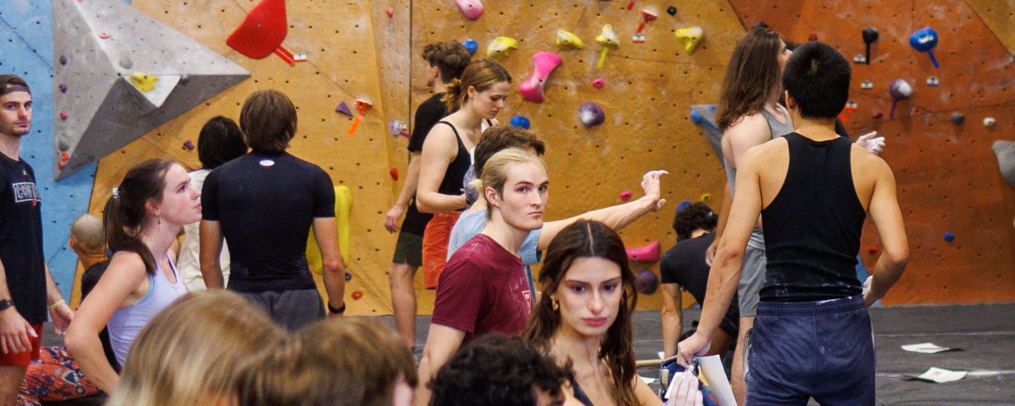 Climbing center at Slaughter Recreation Center